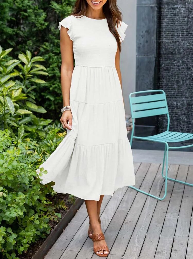 Dani™ | Sophisticated Tummy Covering Dress