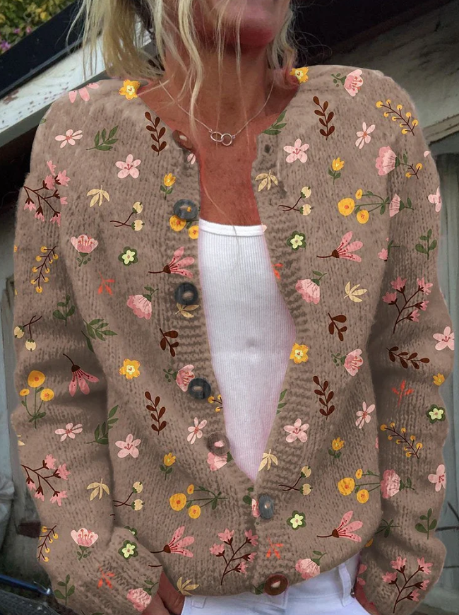 Darcy ™ | Women's Floral Knit Cardigan