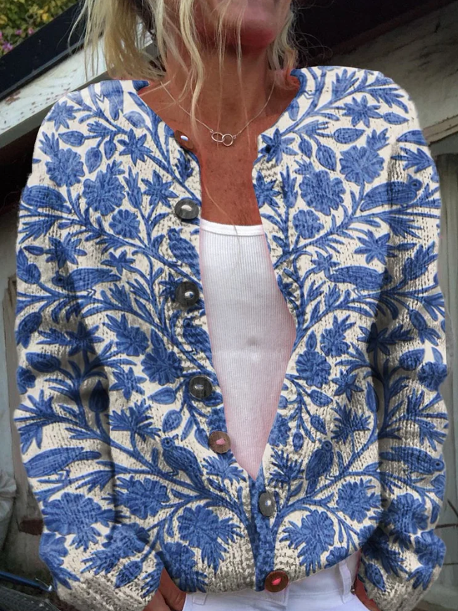 Darcy ™ | Women's Floral Knit Cardigan