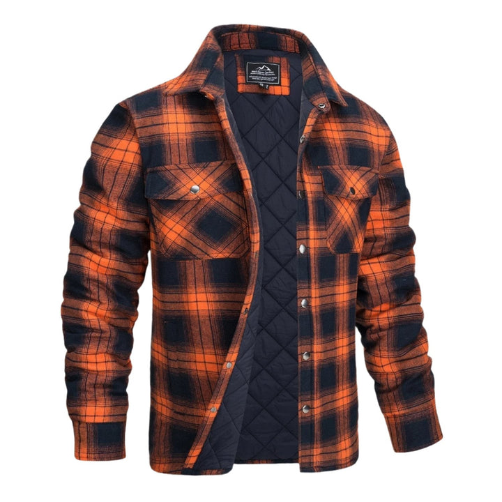 Elliot | Stylish Plaid Flannel Shirt Jacket