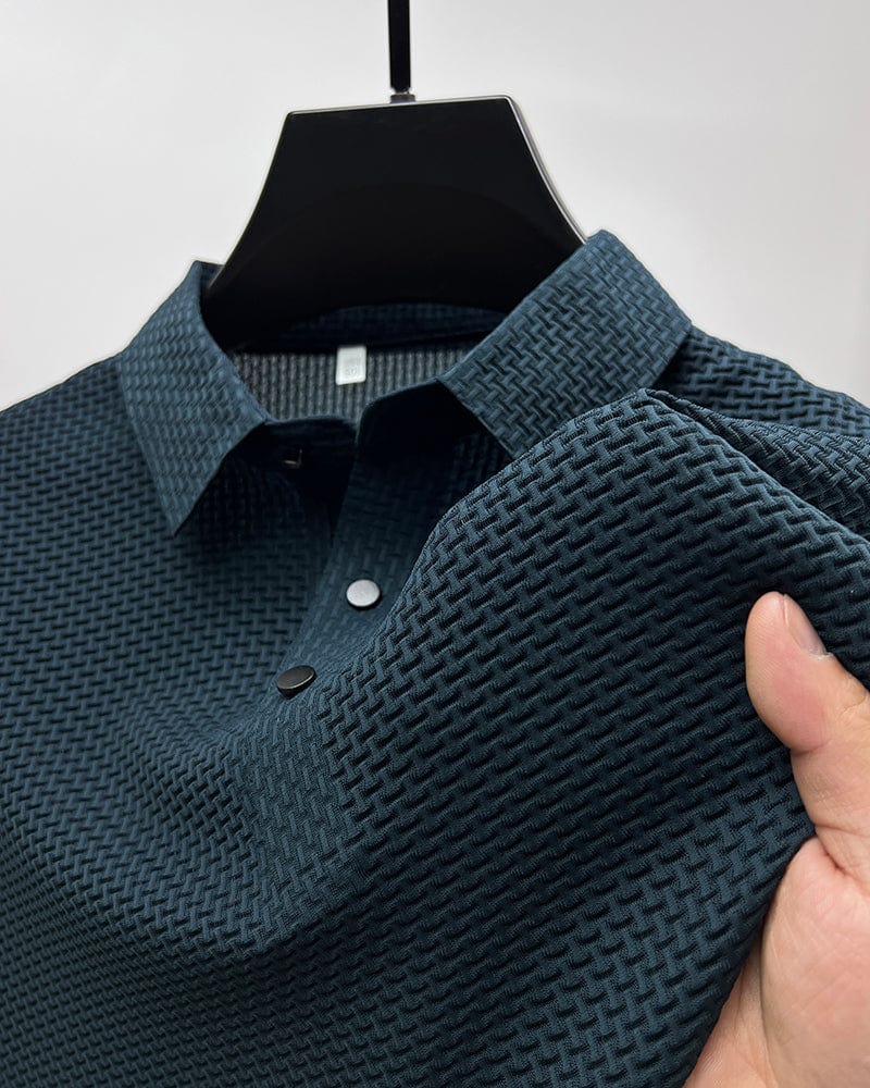 Seth | Stylish Textured Polo Shirt