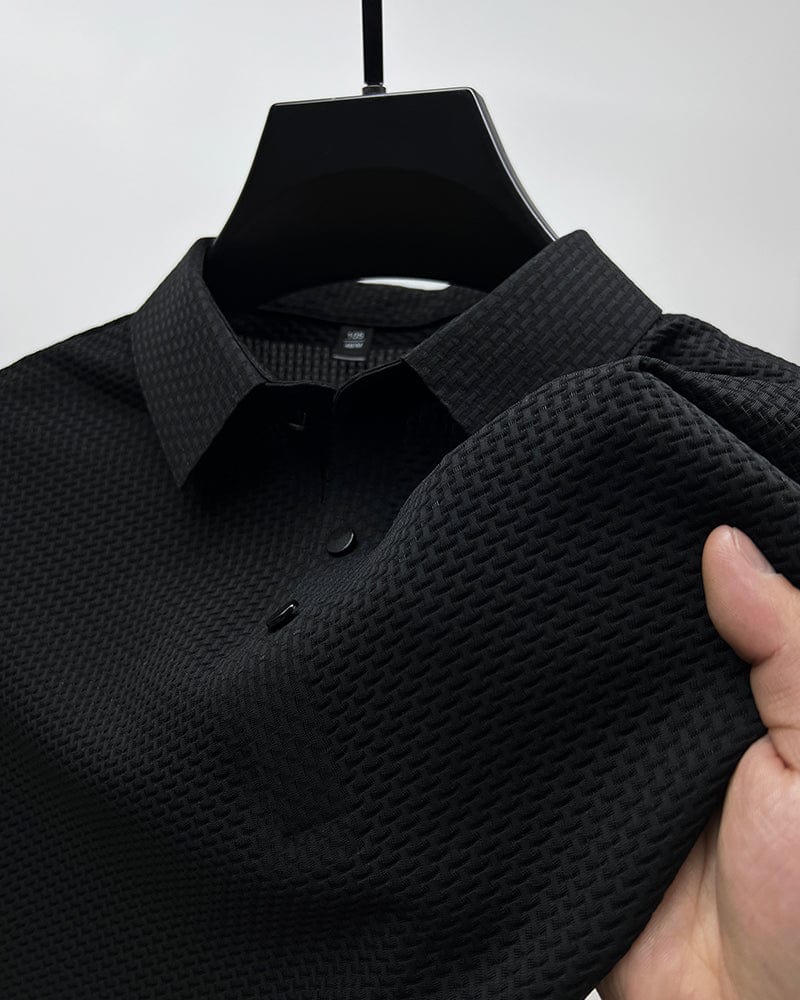 Seth | Stylish Textured Polo Shirt
