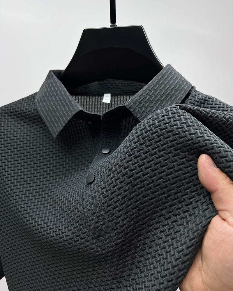 Seth | Stylish Textured Polo Shirt