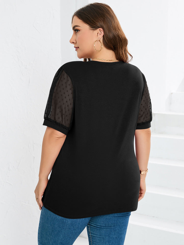 Mya™ | Elegant Top With V-neck