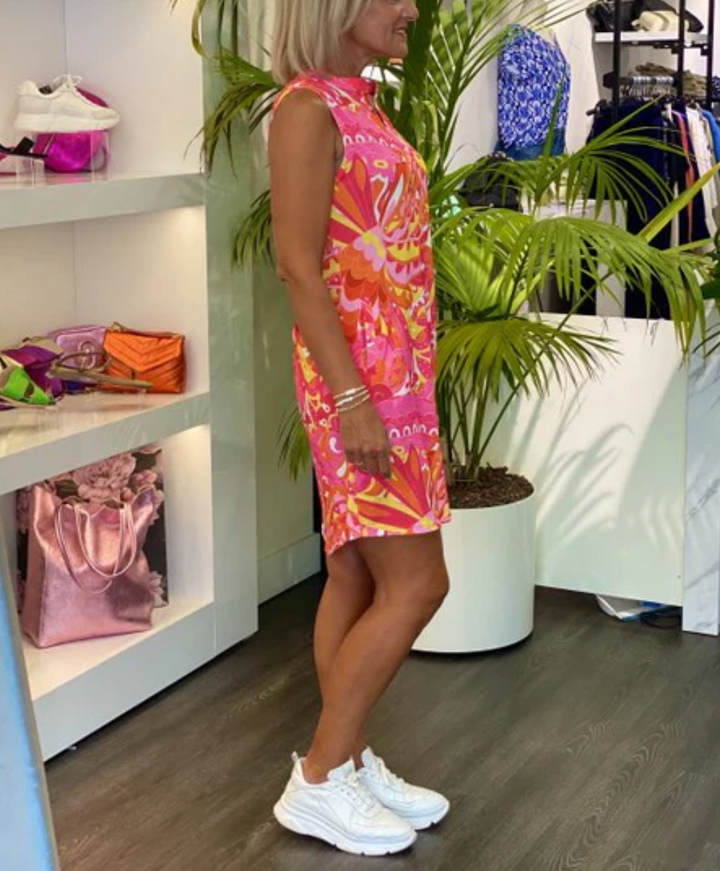 Tamsin™ | Sleeveless V-neck Dress