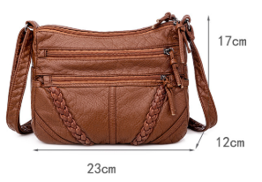 Jenny™ | Soft Leather Shoulder Bag