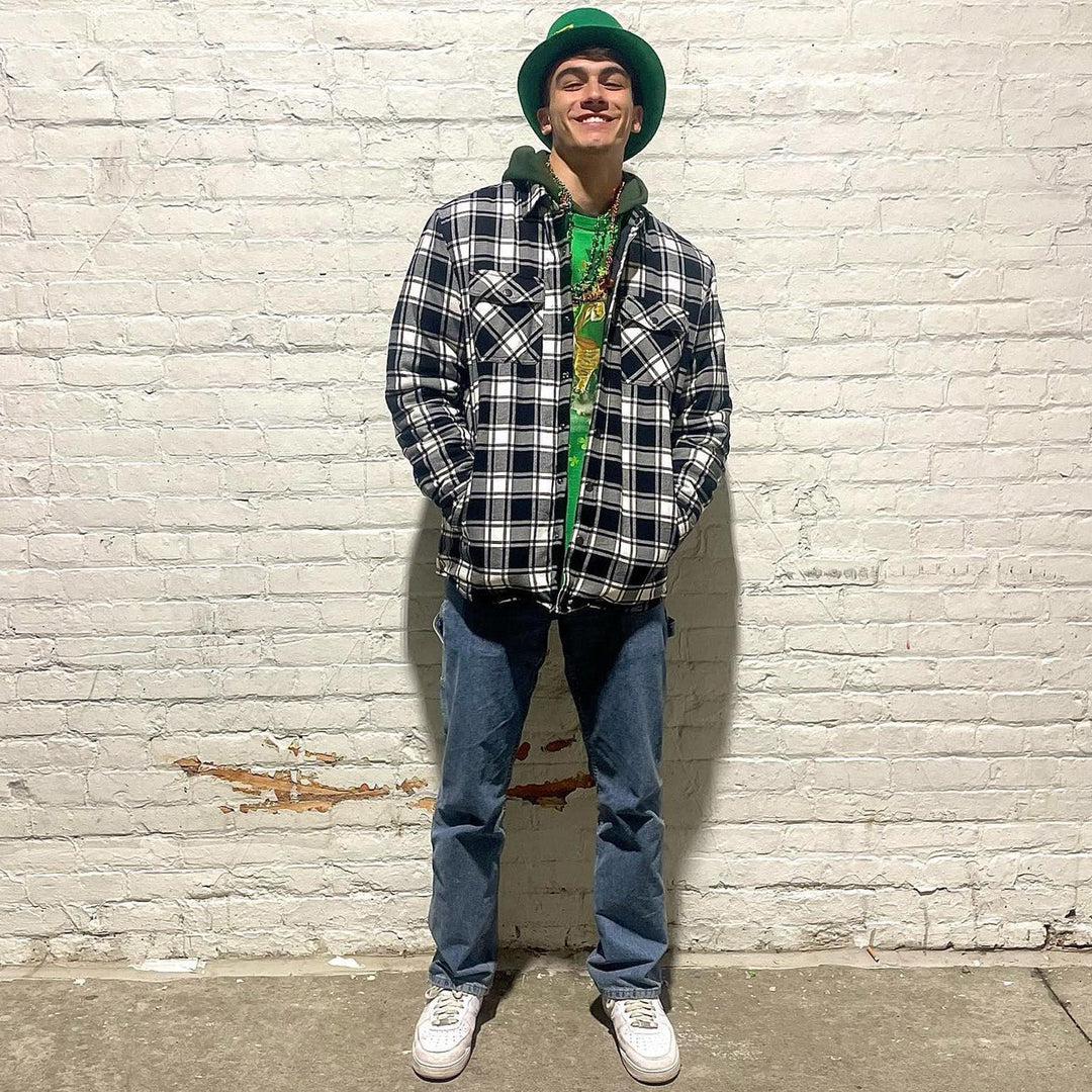 Elliot | Stylish Plaid Flannel Shirt Jacket