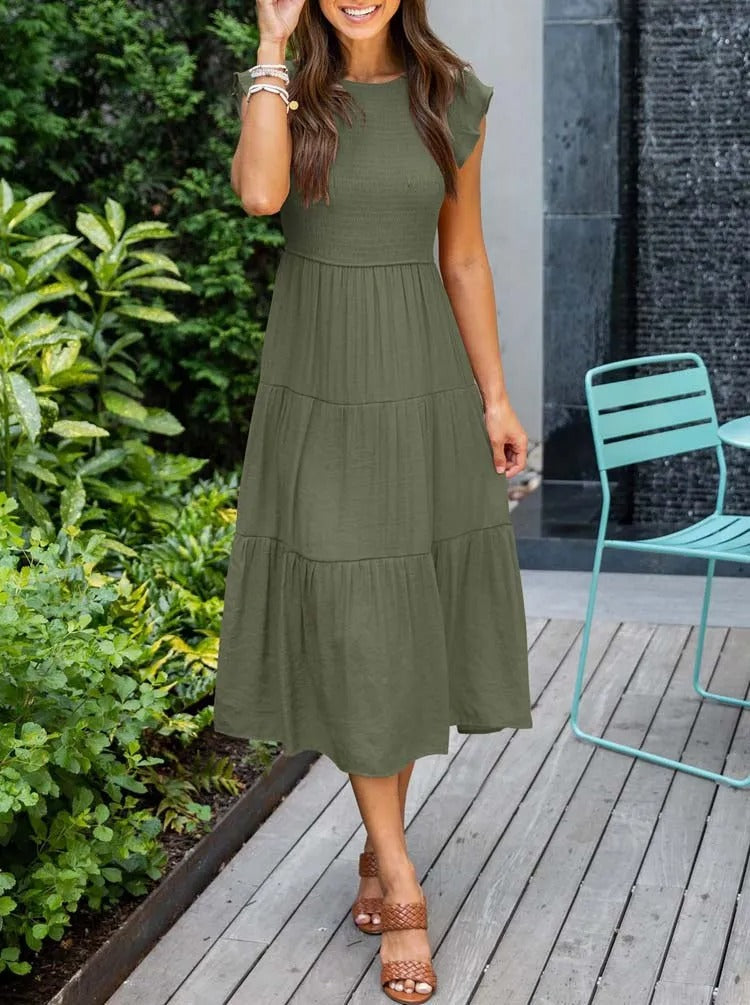Dani™ | Sophisticated Tummy Covering Dress